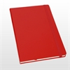 Notesbog - Notesbøger A6 rød italiensk kunstlæder model Toto Mini